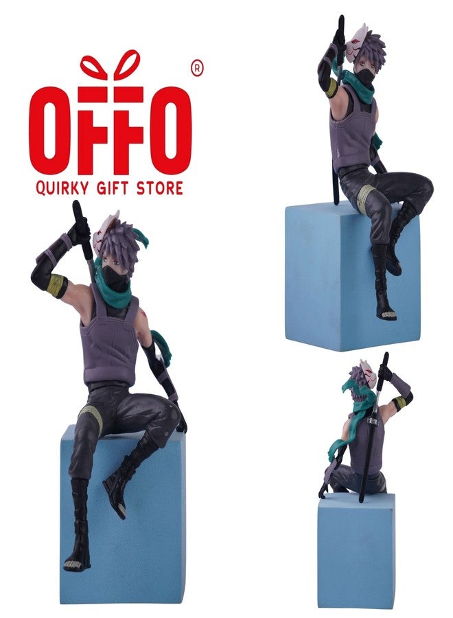 Offo مجسم أوفو كاكاشي هاتاكي في وضعية الجلوس [17 سم]، قطعة مميزة من ناروتو شيبودن لهواة الجمع | مثالي لتزيين لوحة القيادة في السيارة، أو مكتب العمل، أو المنزل | هدية رائعة للمراهقين، ومحبي الأزياء التنكرية، وهواة الجمع، ومحبي ناروتو - Image 5